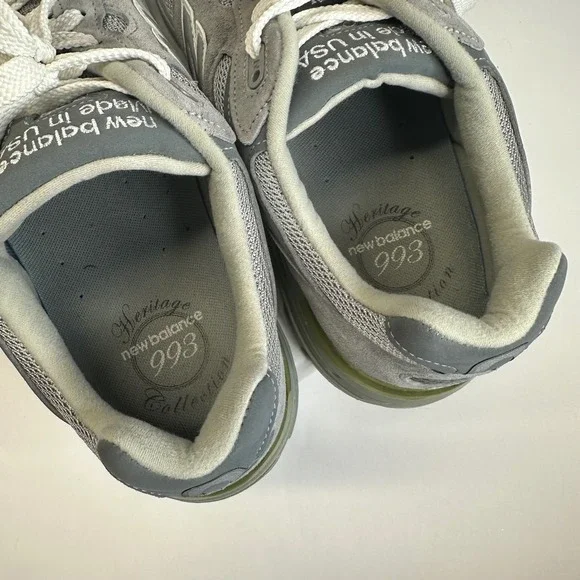 New Balance 993 4E Men's Grey Running Shoes Made in USA Size 12 4E MR993GL